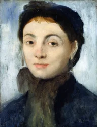Porträt von Josephine Gaujelin, 1867